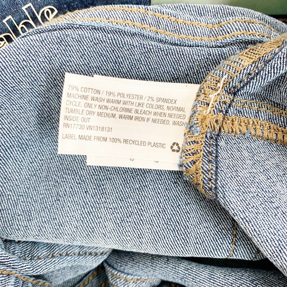 Wild Fable High Rise Skinny Jeans Size 2 / 26 Stretch Denim Size Medium Wash - Picture 10 of 10